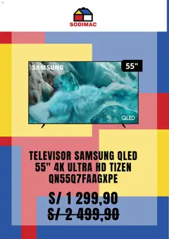 Vista previa de folleto Sodimac - Cyber Wow de la Sodimac válido desde 03.11.2025 | Página: 2 | Productos: Televisor