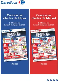Vista previa Carrefour ofertas - CABA válido desde el 05.08.2025