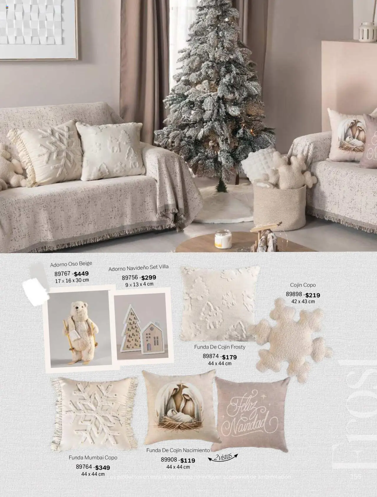 Nuevas ofertas de Vianney válidas en toda la República Mexicana desde el 15.08.2025. ¡Encuentra las mejores ofertas en Vianney - Catálogo Invierno! | Página: 157 | Productos: Funda