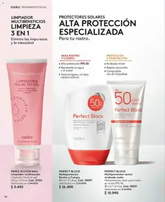 Catálogo Ésika Campaña 15 │ válido desde el 15.09.2025 | Página: 86 | Productos: Agua, Limpiador facial, Maquillaje, Mate