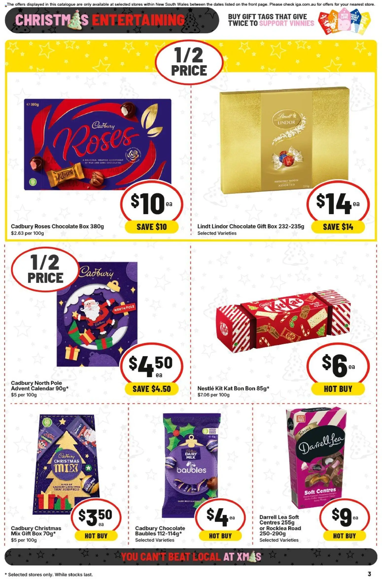 IGA catalogue - valid from 26.11.2025 | Page: 6 | Products: Box, Milk, Dairy, Chocolate