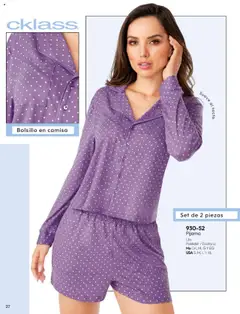 Nuevas ofertas de Cklass válidas en toda la República Mexicana desde el 14.07.2025. ¡Encuentra las mejores ofertas en Cklass catálogo Lancería! | Página: 28 | Productos: Pijama, Camisa