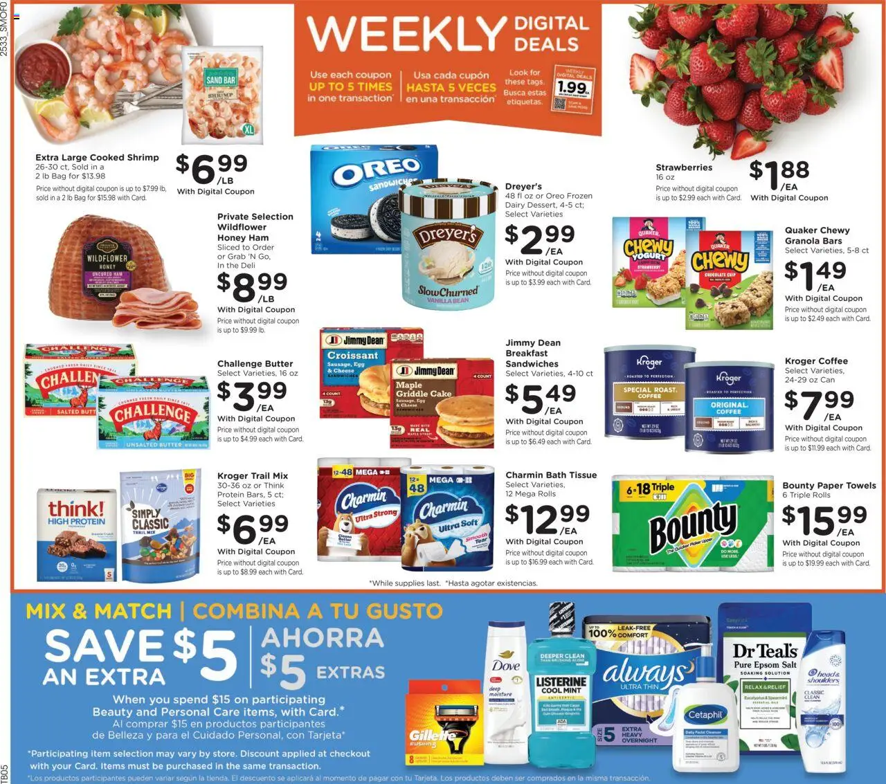 Smith's Weekly Ad - ID - valid from 17.09.2025 | Page: 2 | Products: Bath, Butter, Epsom Salt, Bag
