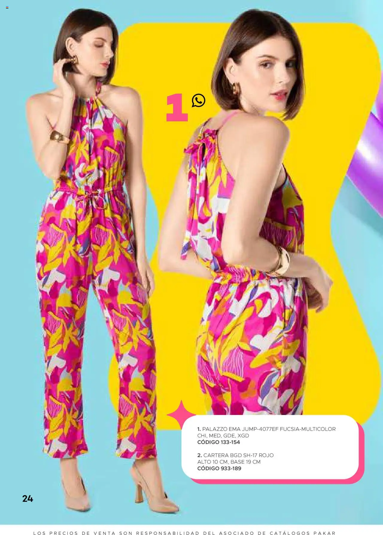 Nuevas ofertas de SC Pakar válidas en toda la República Mexicana desde el 31.01.2025. ¡Encuentra las mejores ofertas en SC Pakar catálogo Ropa! | Página: 24 | Productos: Palazzo