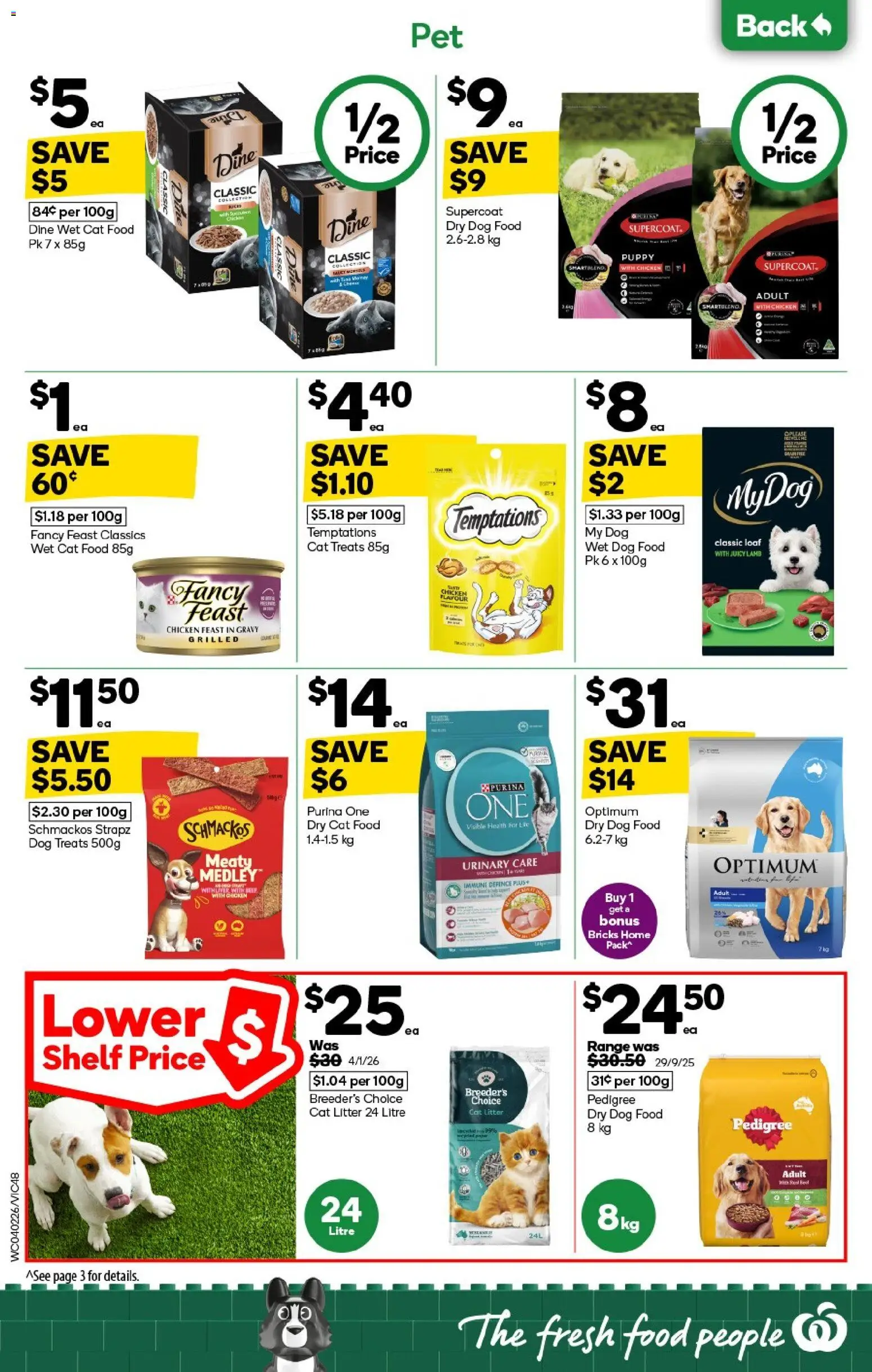 Woolworths catalogue - valid from 04.02.2026 | Page: 48 | Products: Shelf, Chicken, Lamb, Dog food