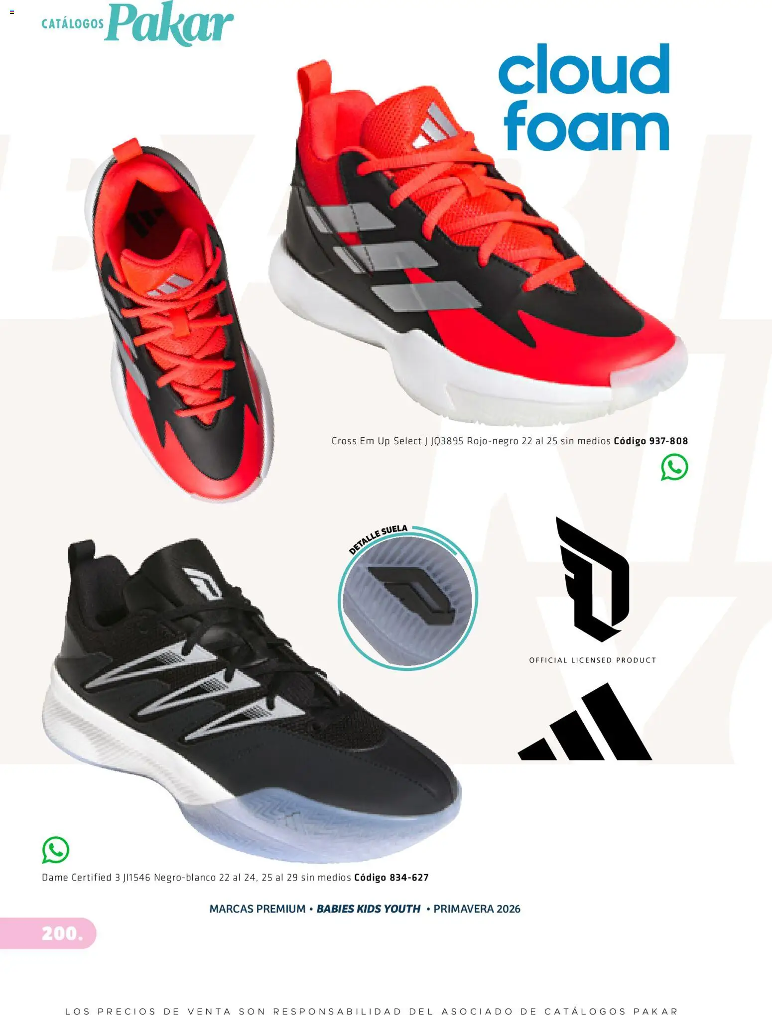 Nuevas ofertas de SC Pakar válidas en toda la República Mexicana desde el 27.02.2026. ¡Encuentra las mejores ofertas en SC Pakar catálogo Premium Kids! | Página: 200