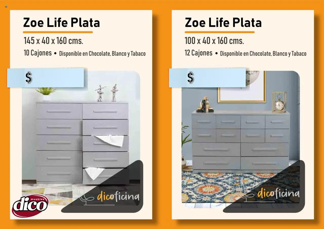 Nuevas ofertas de Muebles Dico válidas en toda la República Mexicana desde el 03.07.2025. ¡Encuentra las mejores ofertas en Muebles Dico catálogo Oficina! | Página: 24