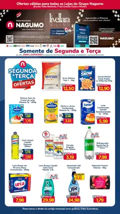 Nagumo ofertas Segunda e Terça - Pré-Visualização do folheto da loja Nagumo, válido de 23.03.2026