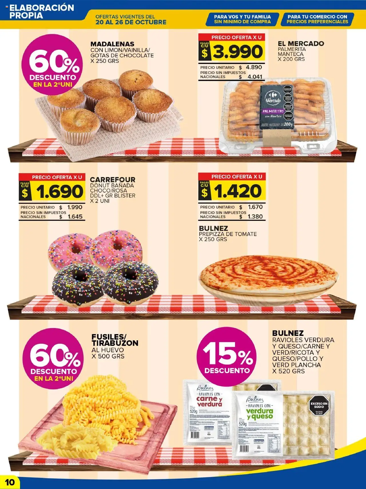 Carrefour Maxi catálogo - Jujuy │ válido desde el 20.10.2025 | Página: 10 | Productos: Huevo, Manteca, Queso, Plancha