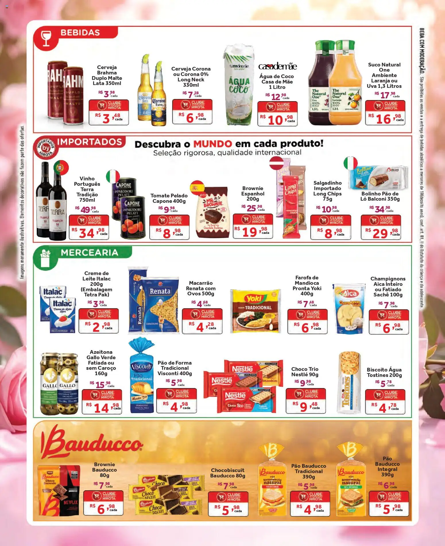 Hirota Food Folheto - válido de 29.04.2026 | Página: 3 | Produtos: Leite, Pão, Macarrão, Pão de forma