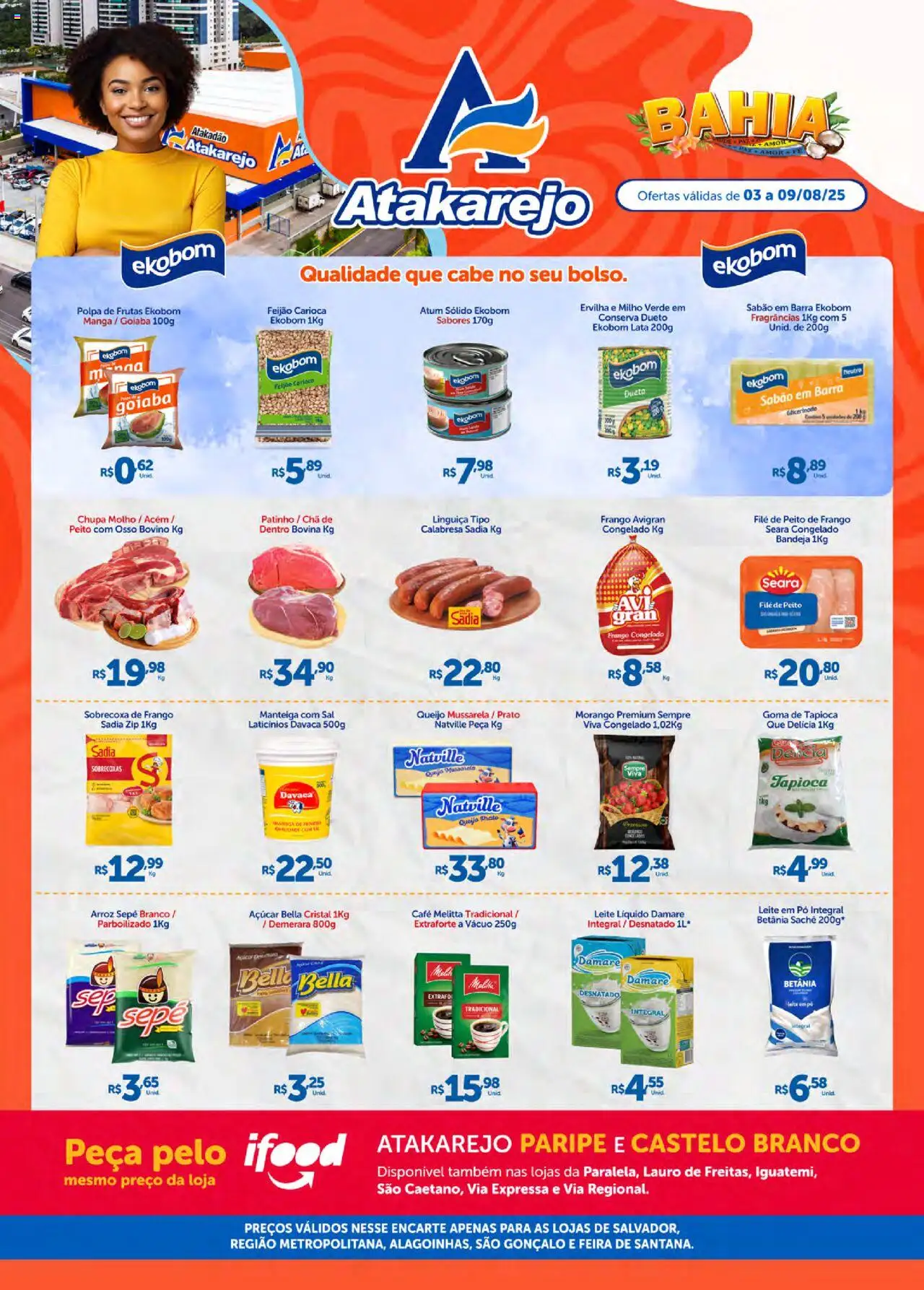 Atakarejo Folheto - válido de 03.08.2025 | Página: 1