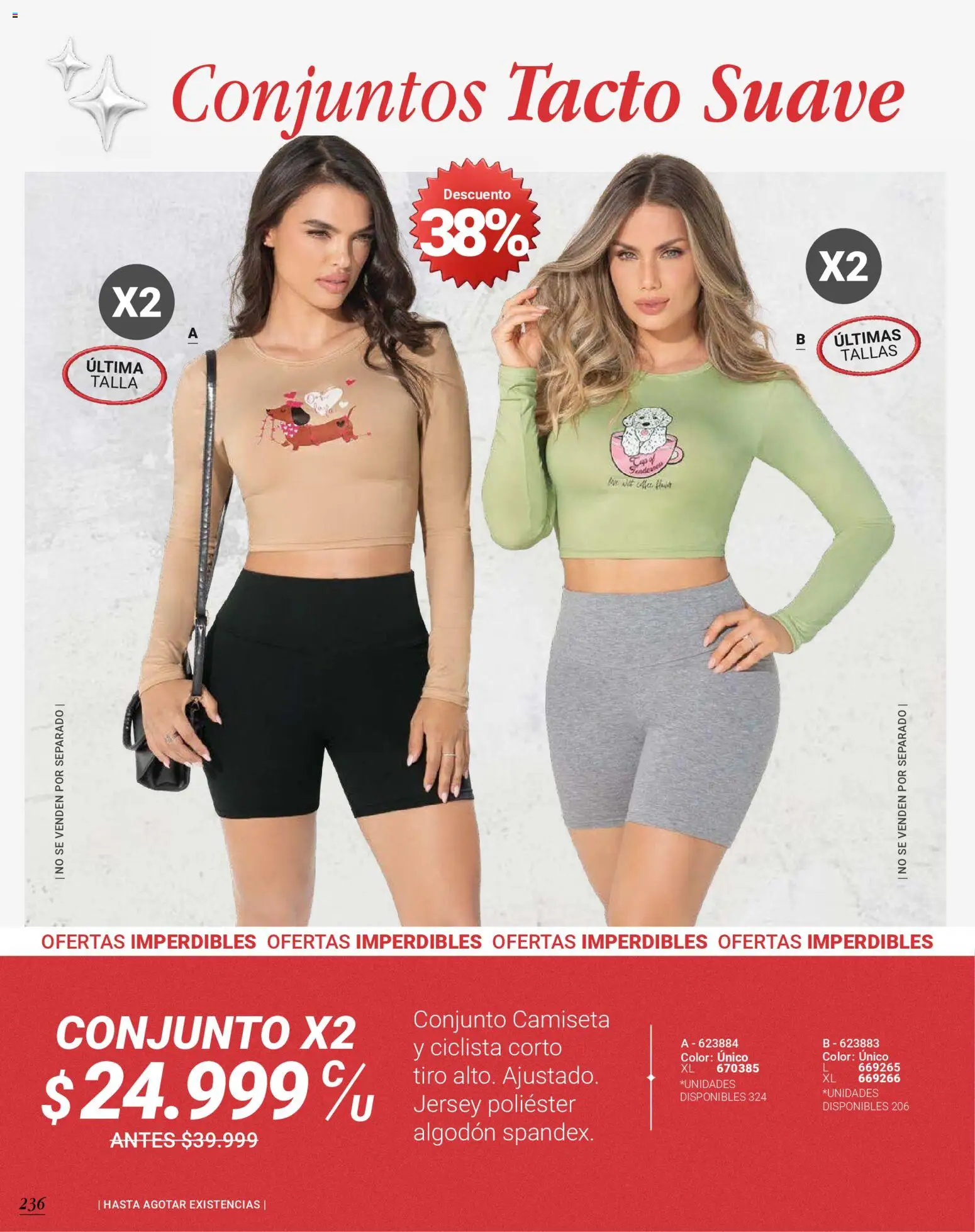 Carmel revista - valida desde el 01.01.2026 | Página: 236 | Productos: Algodón, Camiseta, Conjunto
