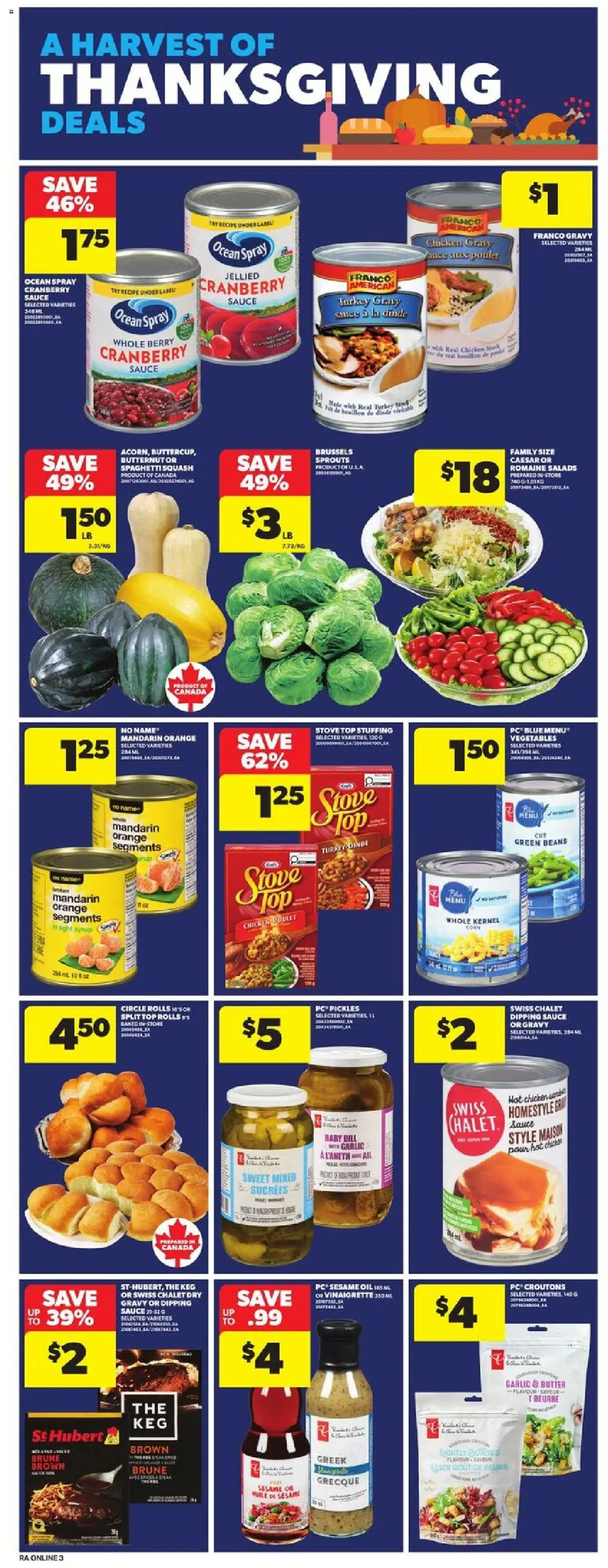 Atlantic Superstore flyer valid from 02.10.2025 | Page: 11 | Products: Turkey, Butter, Oil, Chicken