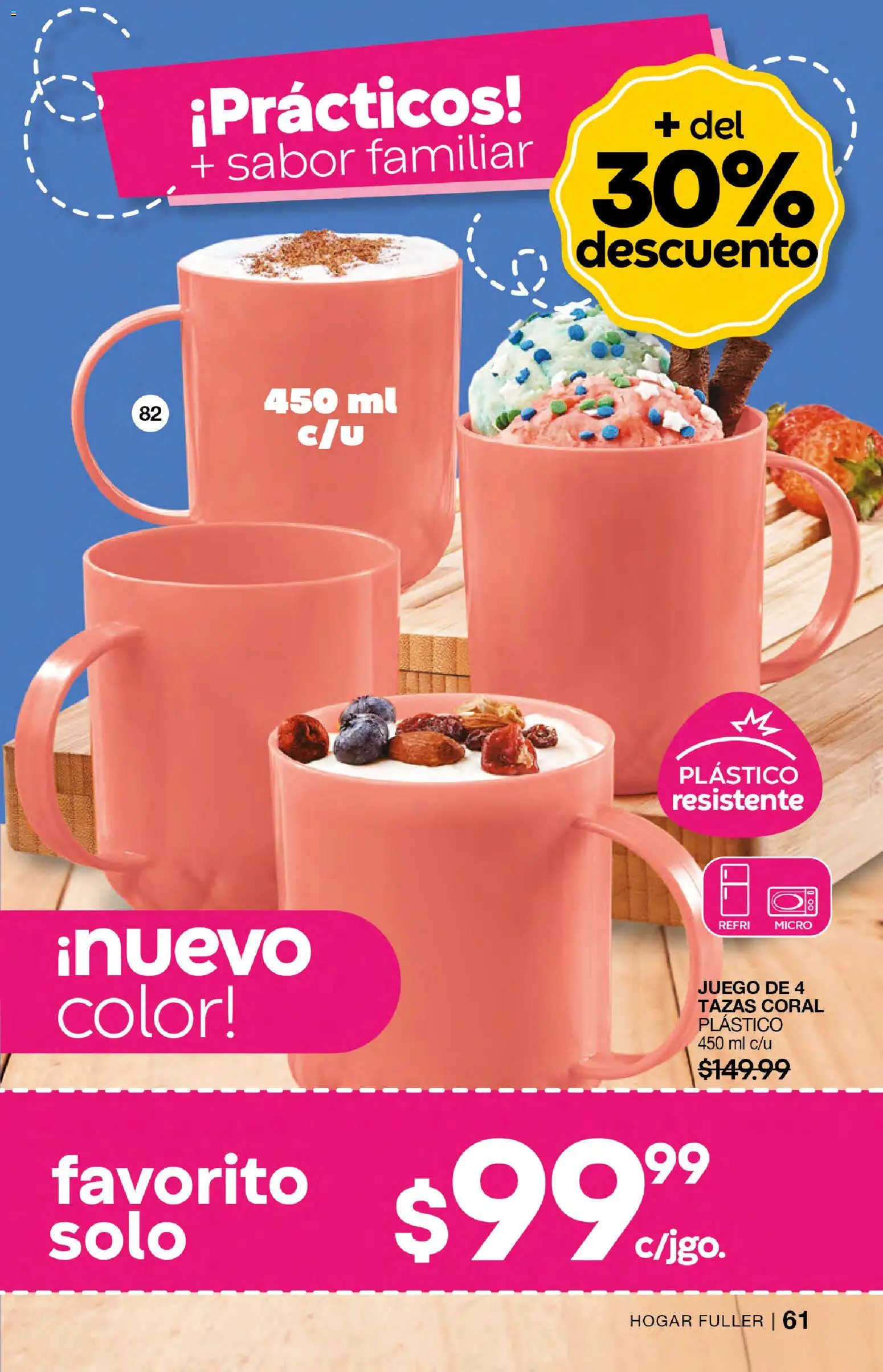 Nuevas ofertas de Fuller válidas en toda la República Mexicana desde el 04.03.2026. ¡Encuentra las mejores ofertas en Fuller campaña 24 2026! | Página: 61 | Productos: Juego