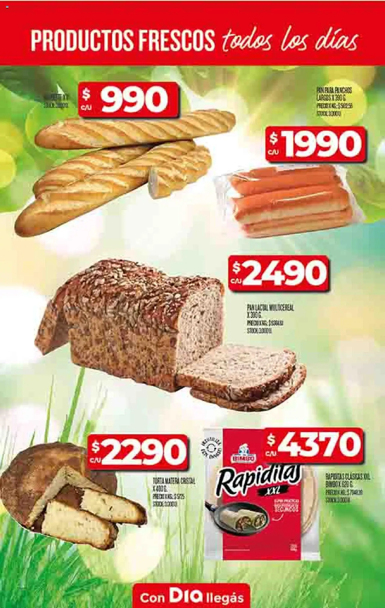 Supermercado DIA Ofertas │ válido desde el 18.06.2025 | Página: 8 | Productos: Pan