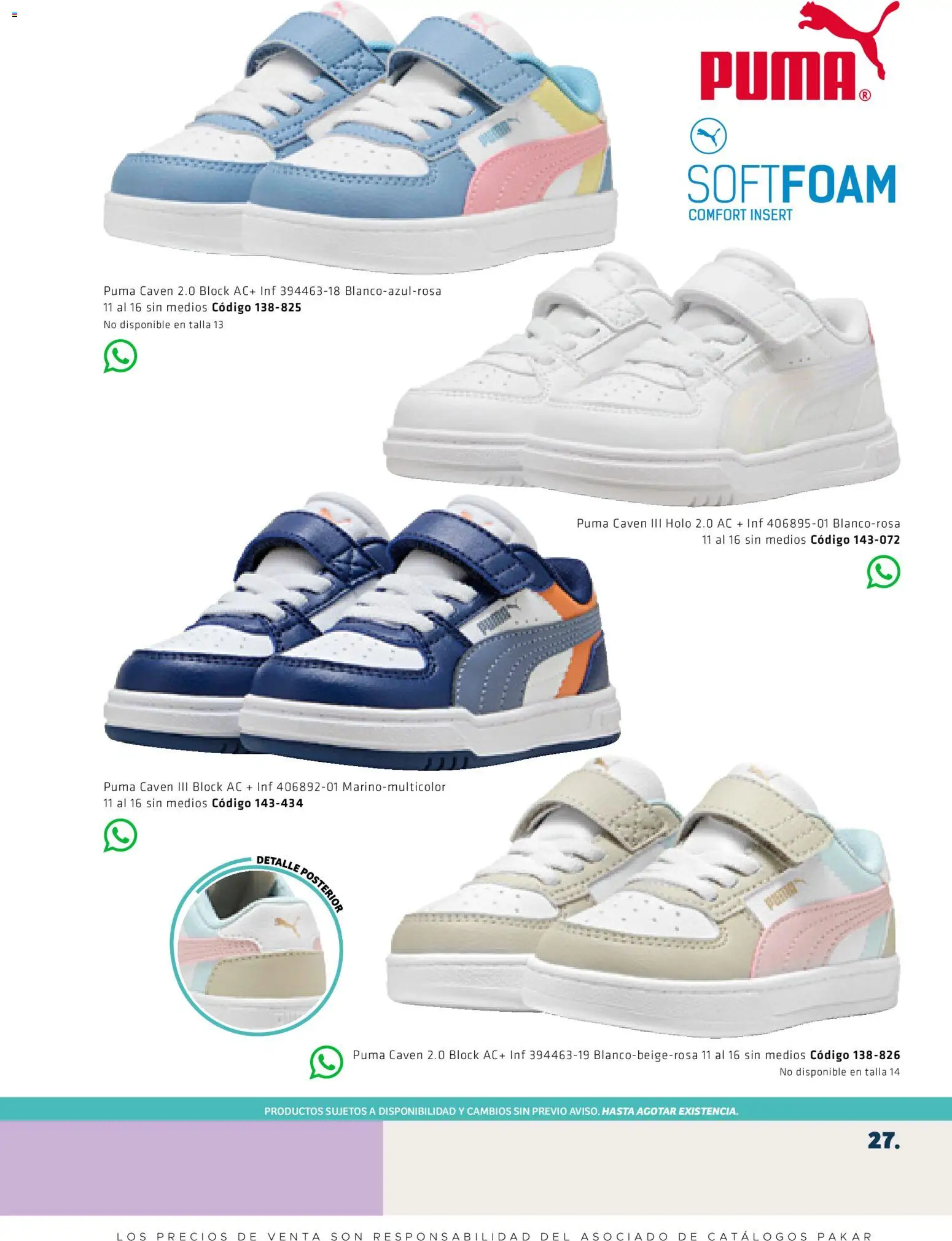 Nuevas ofertas de SC Pakar válidas en toda la República Mexicana desde el 27.02.2026. ¡Encuentra las mejores ofertas en SC Pakar catálogo Premium Kids! | Página: 27