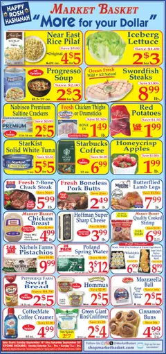 Preview of Market Basket weekly ads valid from 14.09.2025