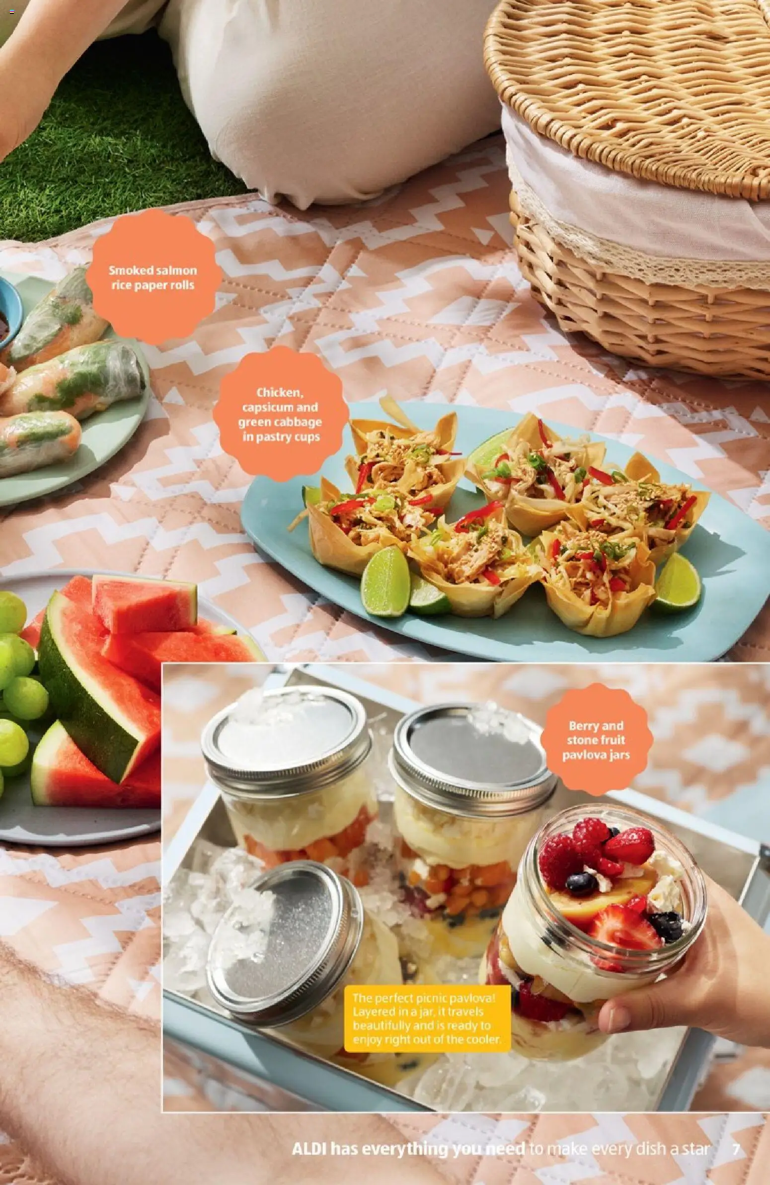 Aldi catalogue - valid from 02.12.2025 | Page: 7 | Products: Pastry, Salmon, Cabbage, Pavlova