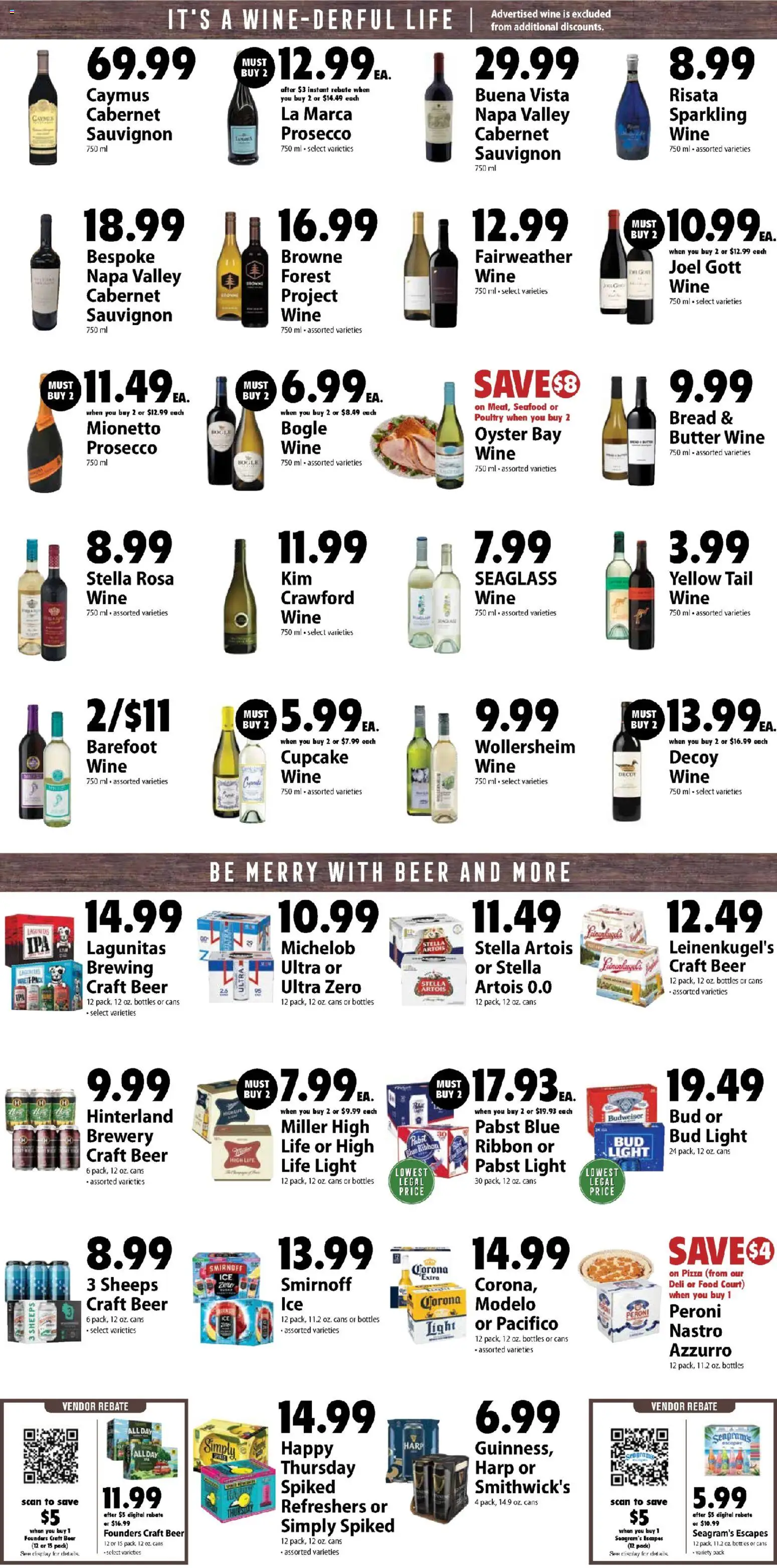 Festival Foods Weekly Ad - valid from 17.12.2025 | Page: 5 | Products: Bread, Pizza, Cupcake, Poultry
