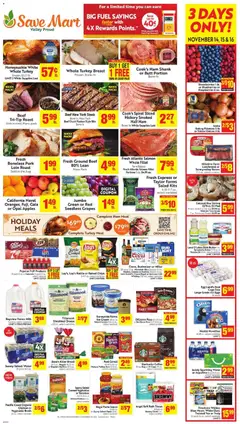 Preview of Save Mart weekly ads valid from 12.11.2025