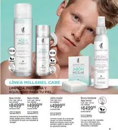 Vista previa Millanel - Catálogo válido desde el 02.02.2026 | Página: 121 | Productos: Desmaquillante, Jabón, Bruma, Agua