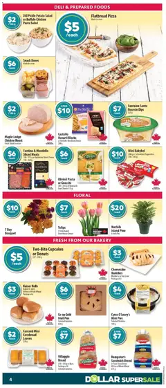 Preview of Co-op Food weekly flyer / circulaire from shop Co-op Food valid from 23.10.2025 | Page: 8 | Products: Pasta, Cheese, Pizza, Chicken
