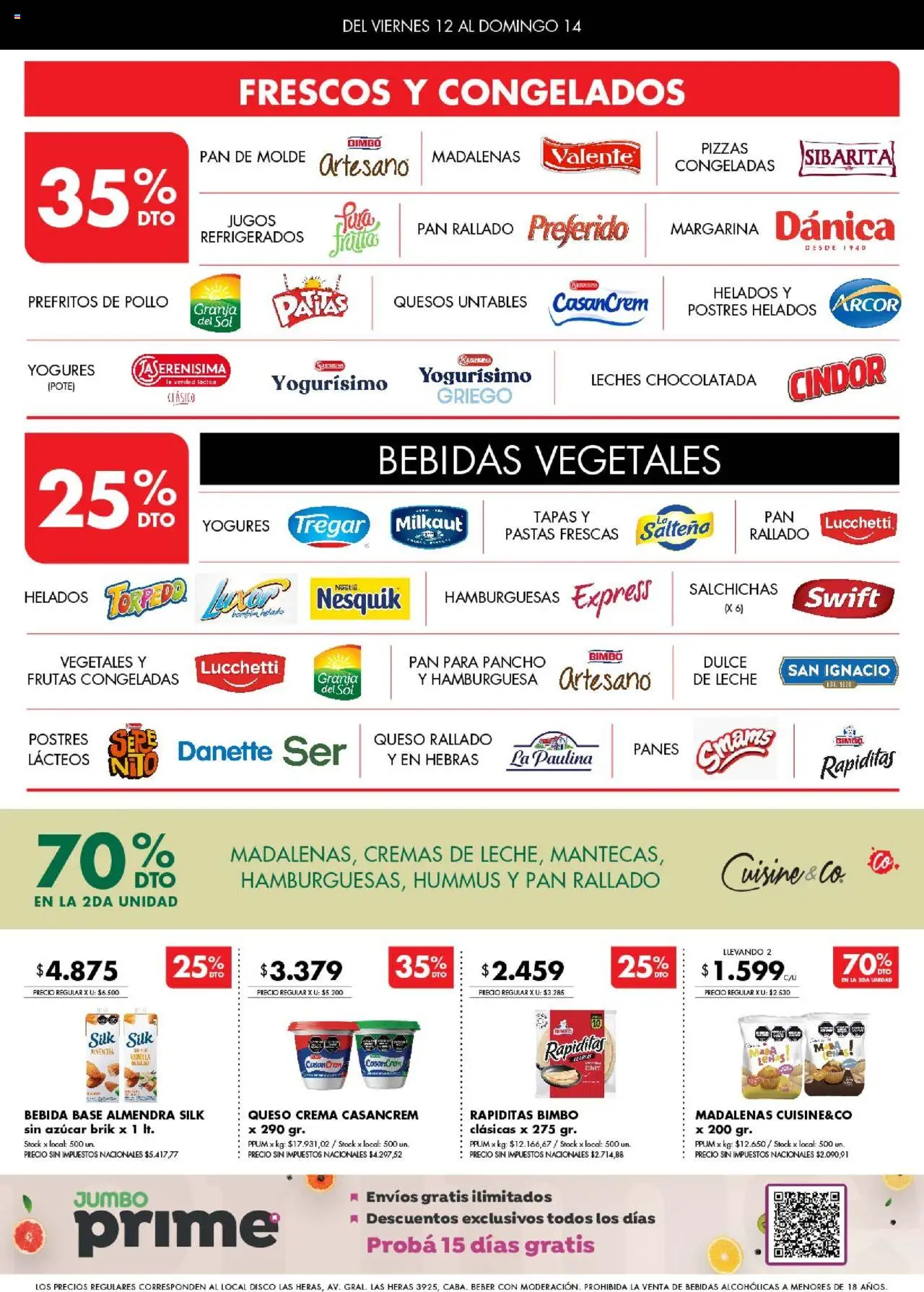 Disco - Ofertas | Córdoba │ válido desde el 12.09.2025 | Página: 4 | Productos: Molde, Azucar, Queso crema, Queso
