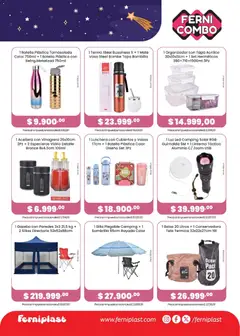 Vista previa Ferniplast catálogo válido desde el 26.12.2025 | Página: 5 | Productos: Usb, Botella, Silla, Sombrilla