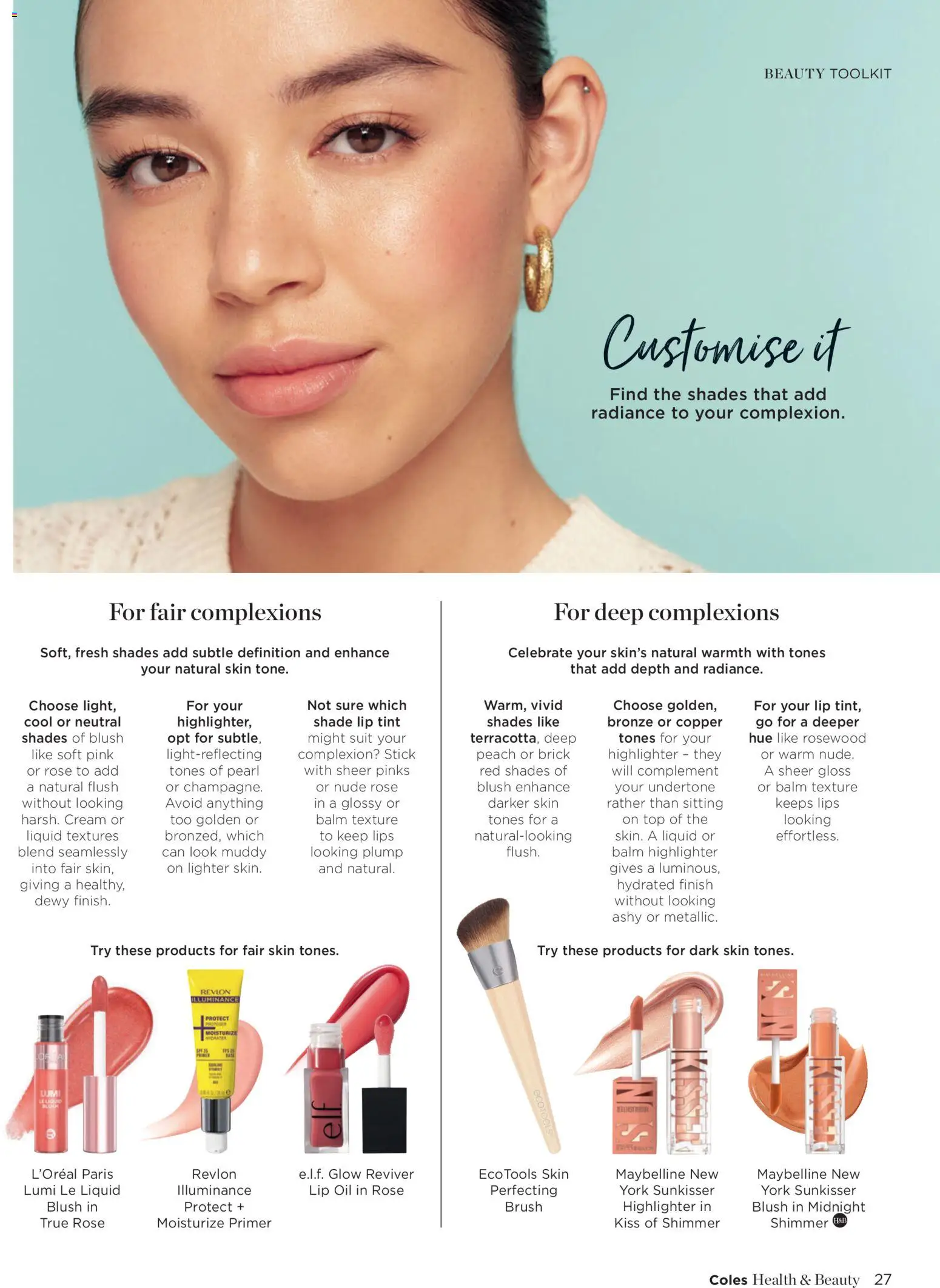 Coles catalogue - valid from 06.01.2026 | Page: 27 | Products: Oil, Cream, Peach, Tools