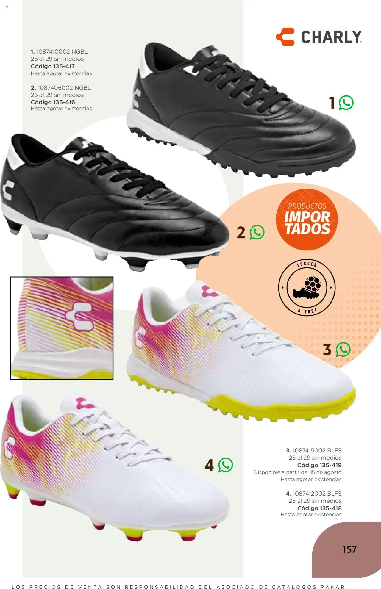 Nuevas ofertas de SC Pakar válidas en toda la República Mexicana desde el 24.07.2025. ¡Encuentra las mejores ofertas en SC Pakar - Catálogo Hombre otoño / invierno! | Página: 157