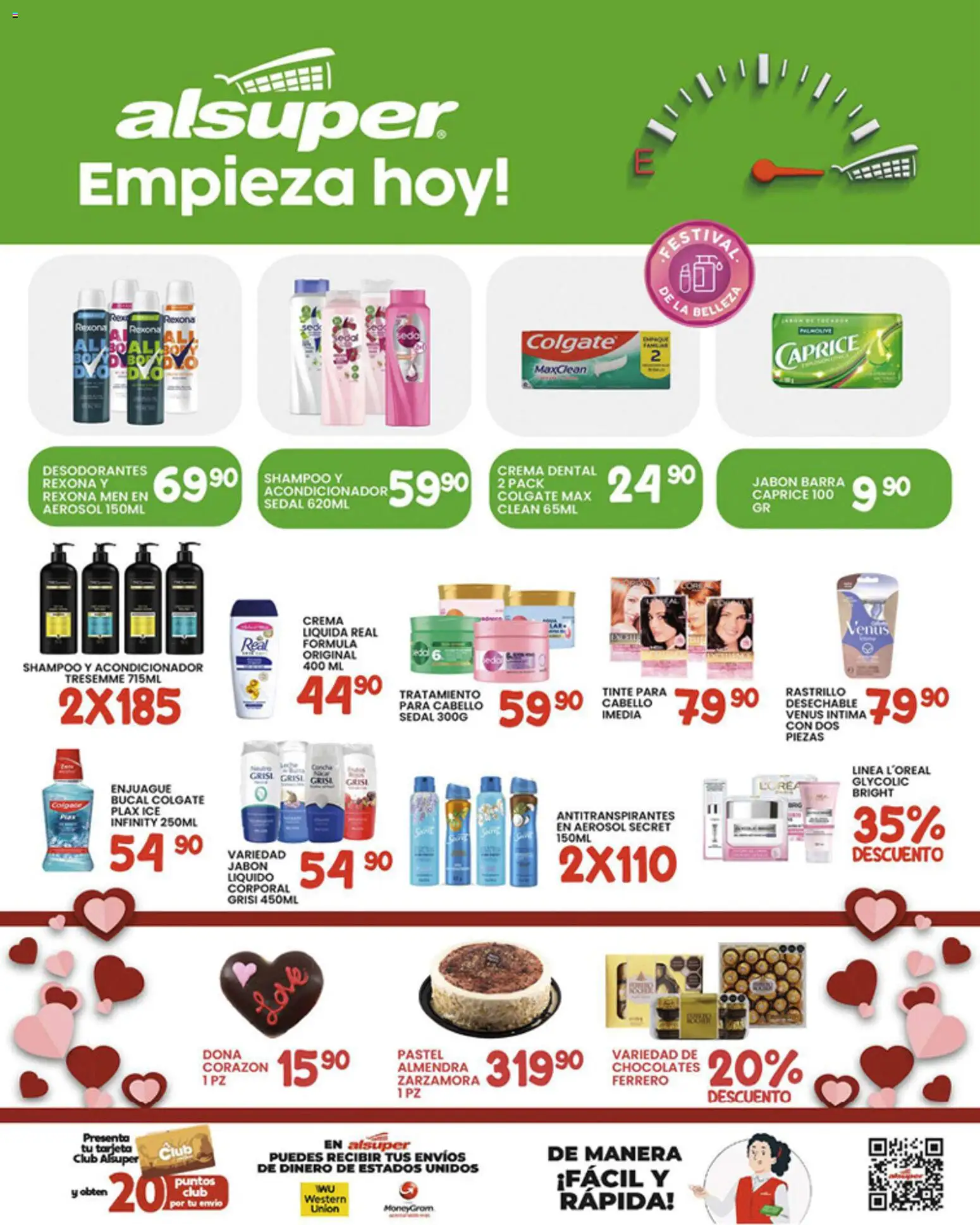 Nuevas ofertas de Alsuper válidas en toda la República Mexicana desde el 10.02.2026. ¡Encuentra las mejores ofertas en Alsuper folleto Durango! | Página: 8