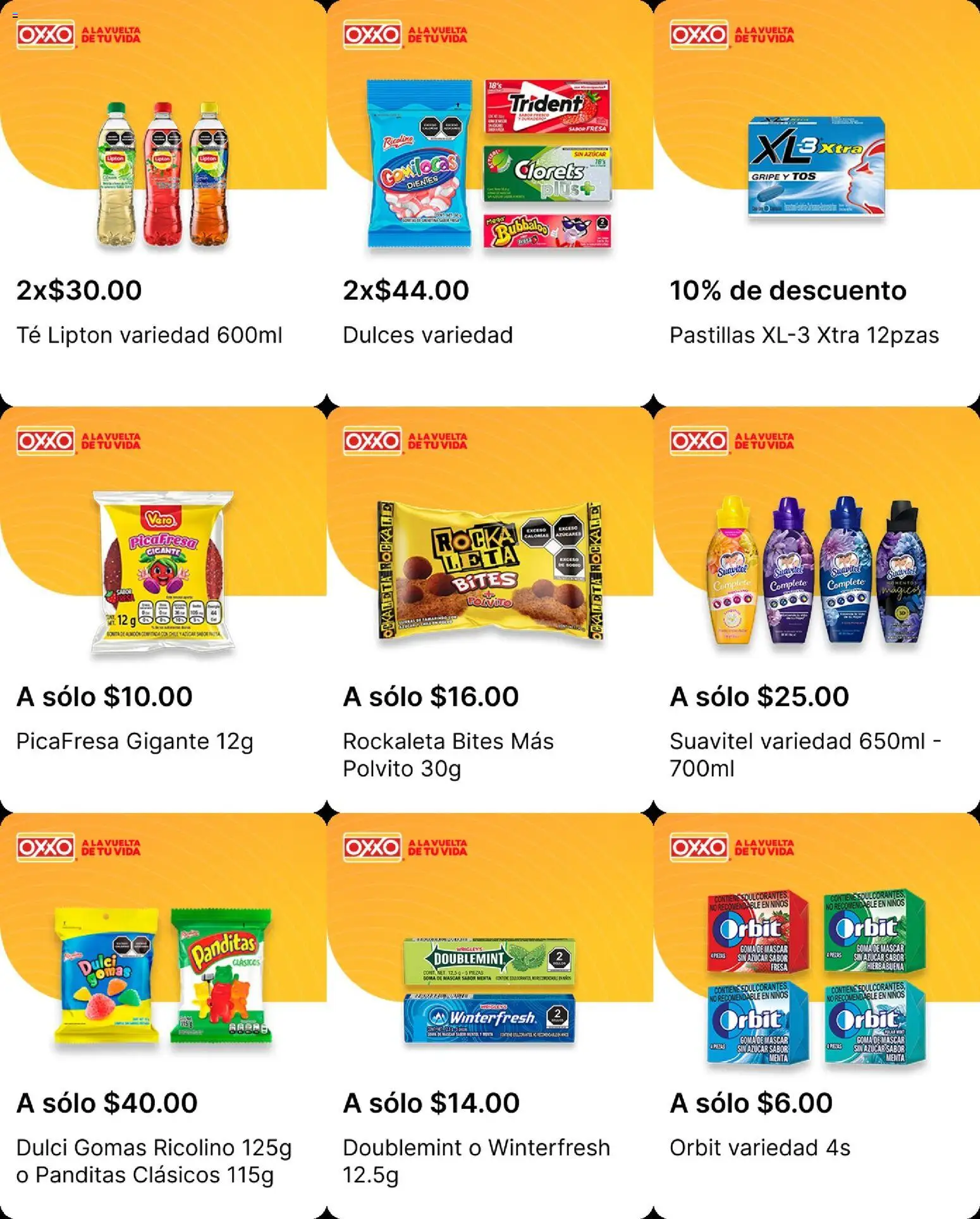 Nuevas ofertas de OXXO válidas en toda la República Mexicana desde el 04.12.2025. ¡Encuentra las mejores ofertas en OXXO - Oxxo Promotions! | Página: 10 | Productos: Fresa, Azúcar, Dulces, Té