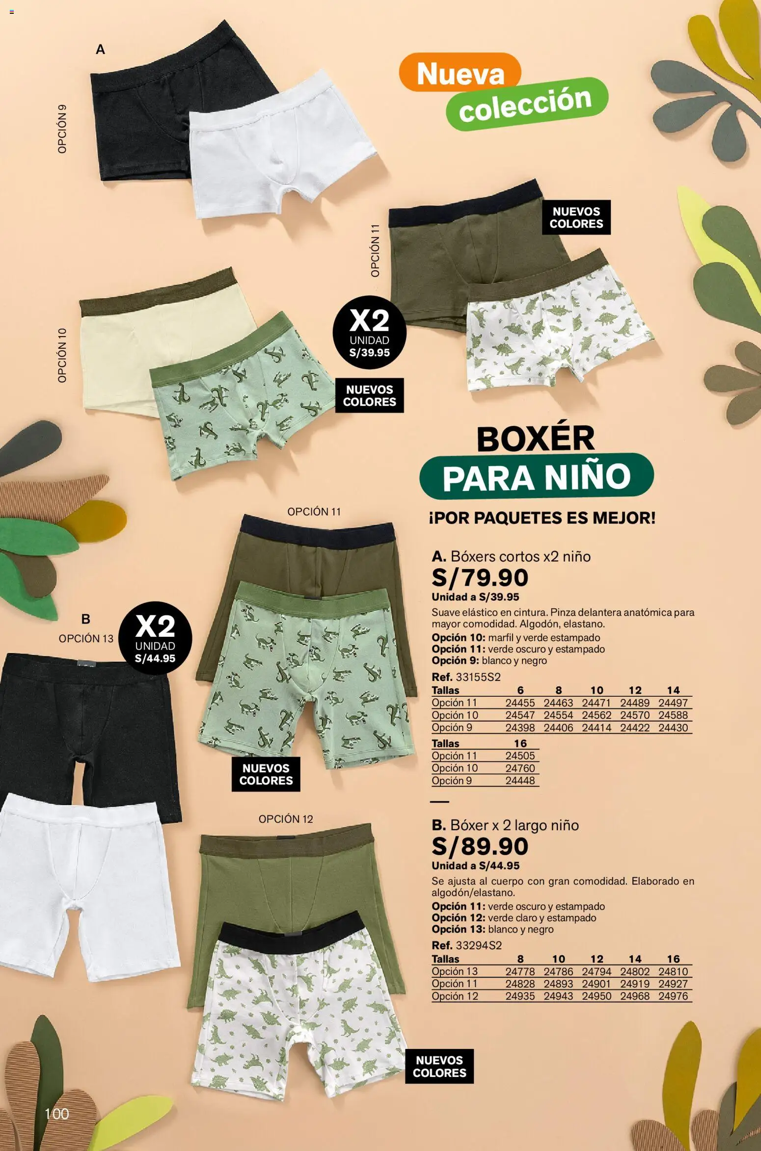 Catálogo Leonisa válido desde 23.10.2025 | Página: 100 | Productos: Boxers