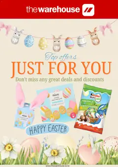 The Warehouse catalogue preview  - valid from 18.03.2026