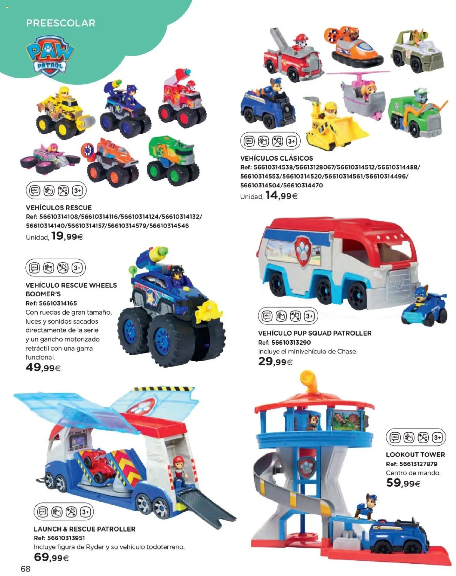 Nuevas ofertas de El Corte Inglés válidas en toda la República Mexicana desde el 27.10.2025. ¡Encuentra las mejores ofertas en El Corte Inglés catálogo Juguetes! | Página: 68