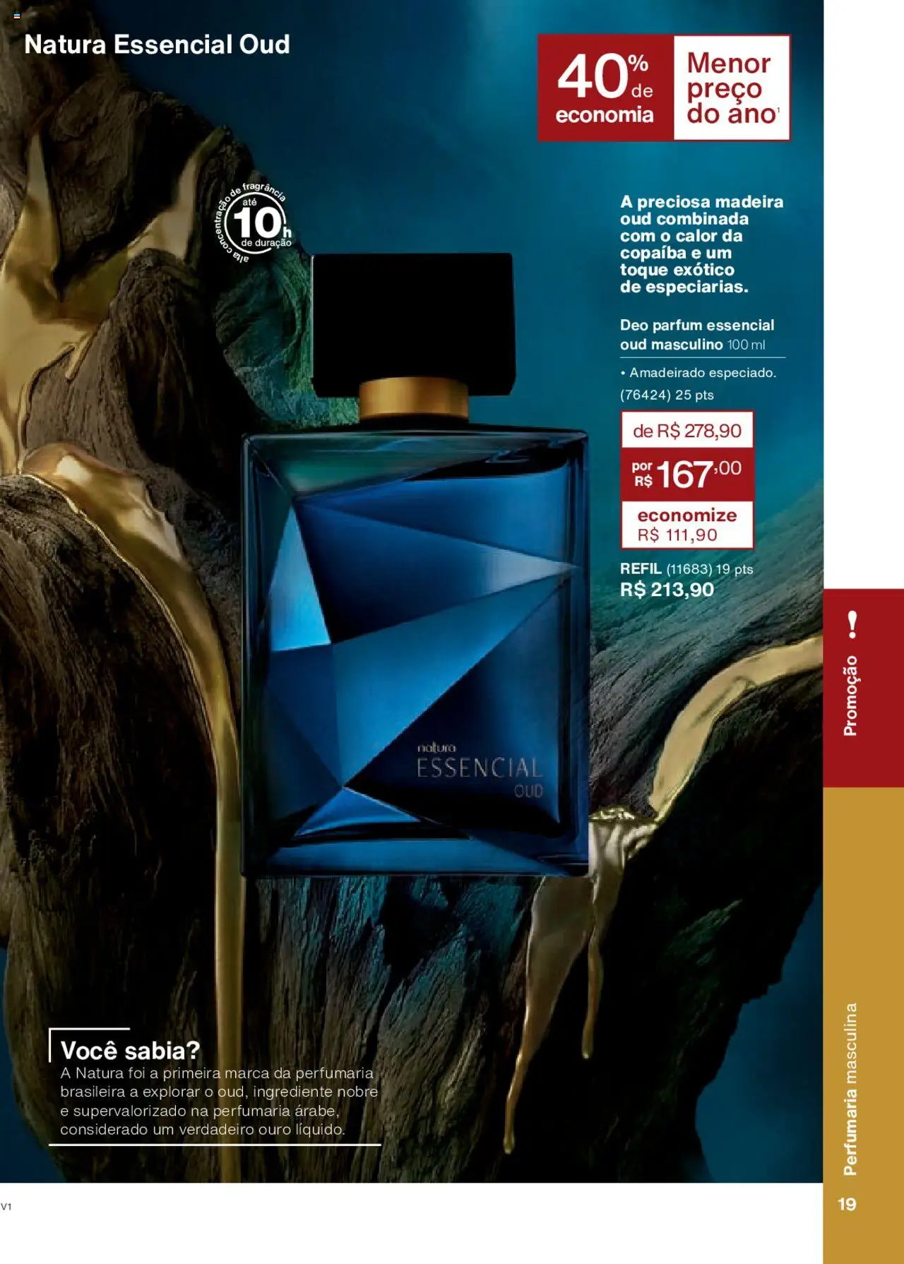 Natura Folheto - válido de 18.08.2025 | Página: 19 | Produtos: Fragrância
