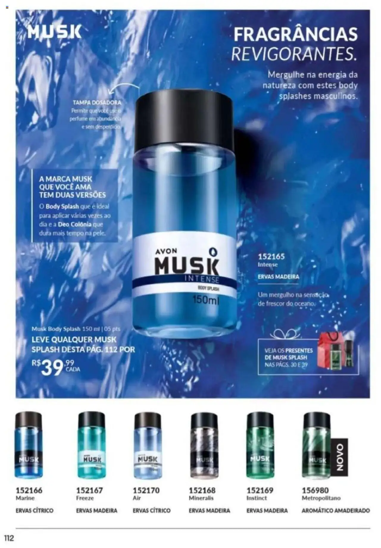 Avon Folheto - válido de 26.09.2025 | Página: 112 | Produtos: Perfume, Body