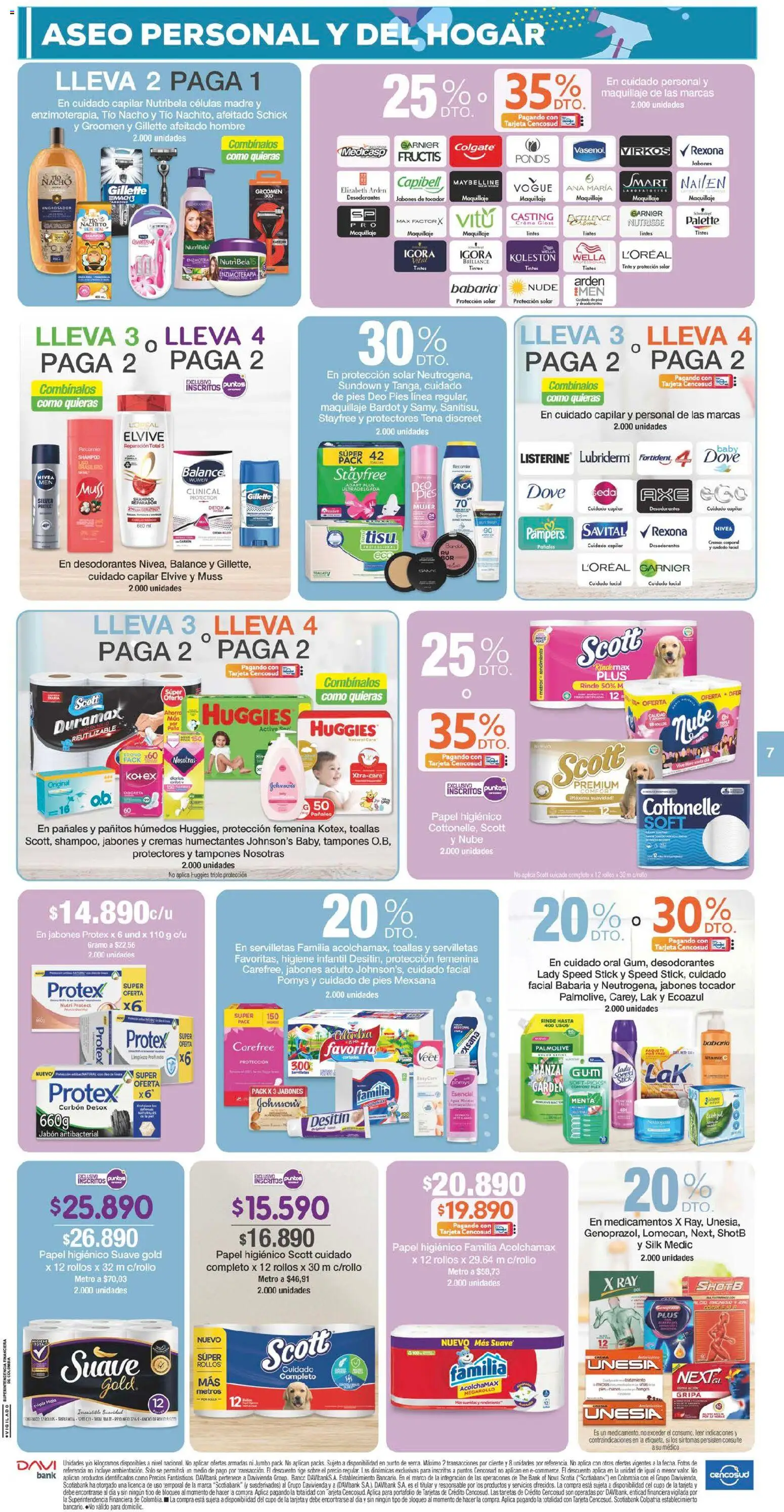 Jumbo revista - valida desde el 16.01.2026 | Página: 7 | Productos: Hongos, Shampoo, Jabón, Papel higiénico