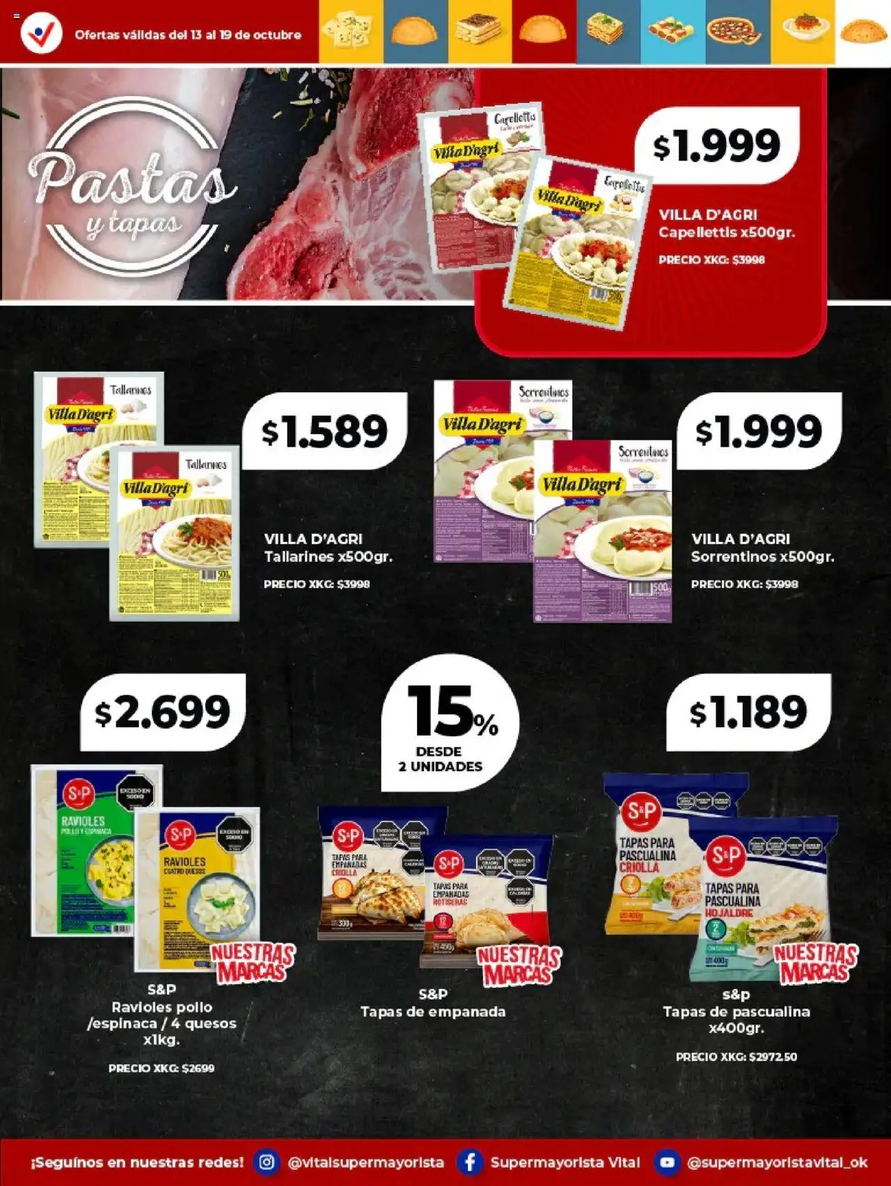 Vital - Especial de frescos - Abasto │ válido desde el 13.10.2025 | Página: 6 | Productos: Pollo, Ravioles