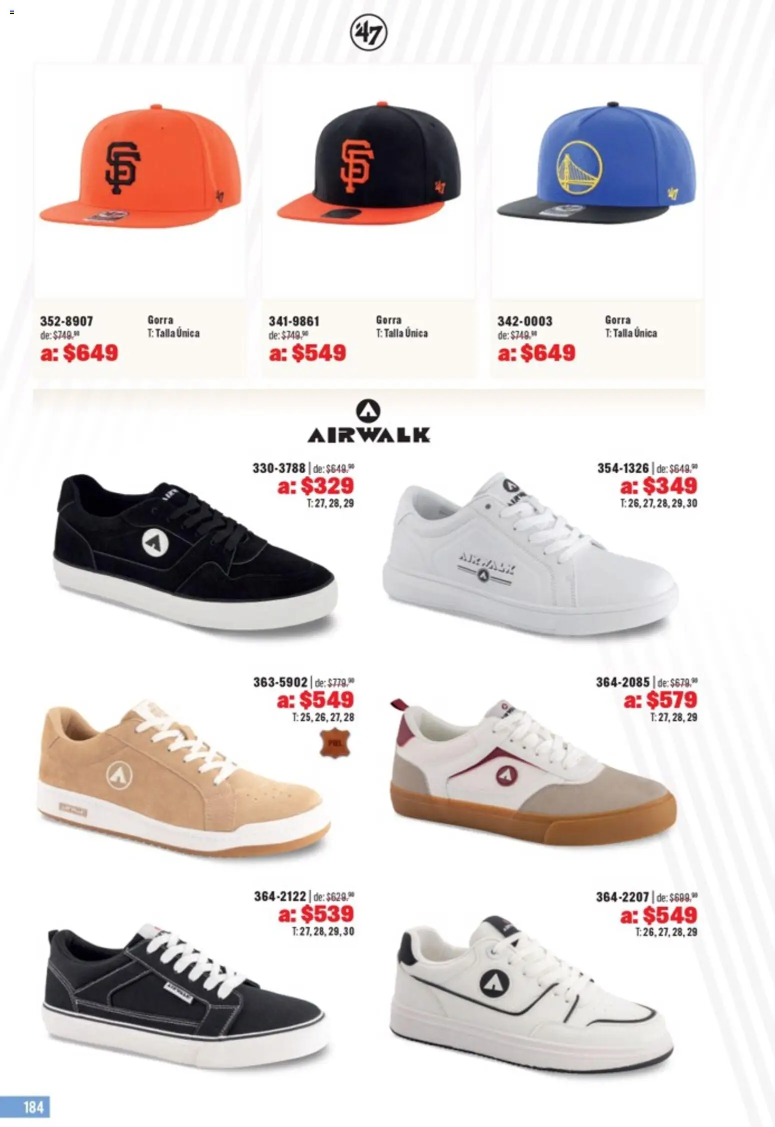 Nuevas ofertas de Andrea válidas en toda la República Mexicana desde el 05.04.2026. ¡Encuentra las mejores ofertas en Andrea catálogo Outlet! | Página: 184 | Productos: Gorra