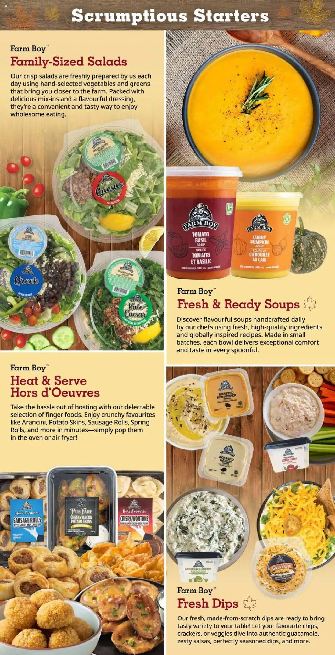 Farm Boy flyer valid from 09.10.2025 | Page: 5 | Products: Oven, Fryer, Table, Pumpkin