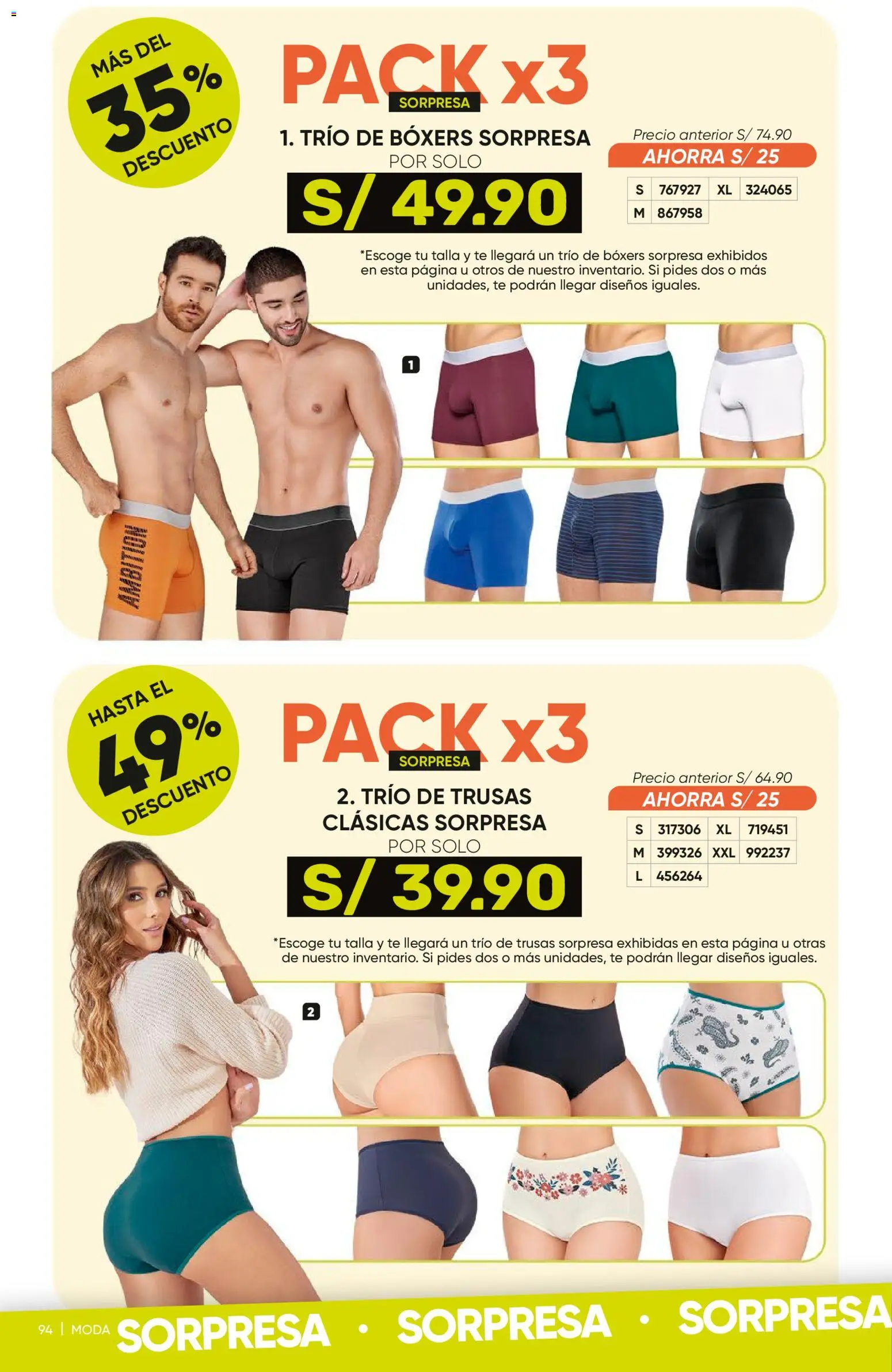 Catálogo Azzorti válido desde 15.12.2025 | Página: 97 | Productos: Té, Boxers
