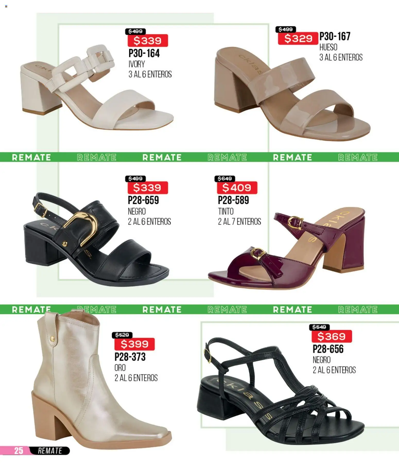 Nuevas ofertas de Cklass válidas en toda la República Mexicana desde el 06.02.2026. ¡Encuentra las mejores ofertas en Cklass catálogo Ramate Digital Calzado! | Página: 26