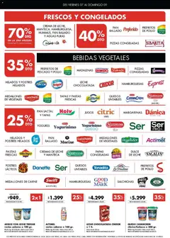 Vista previa Disco ofertas válido desde el 07.11.2025 | Página: 4 | Productos: Pescado, Leche, Manteca, Crema