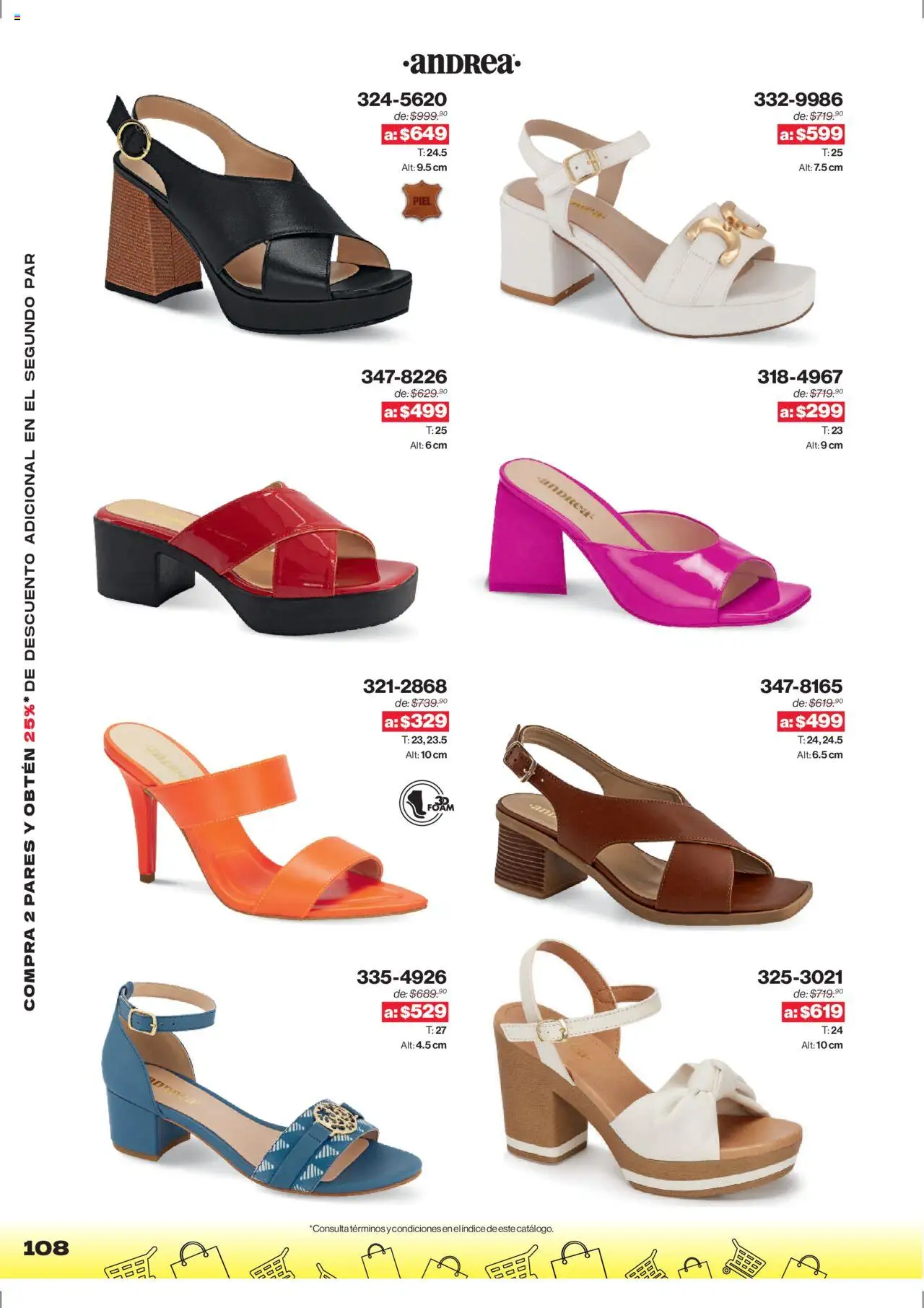 Nuevas ofertas de Andrea válidas en toda la República Mexicana desde el 10.08.2025. ¡Encuentra las mejores ofertas en Andrea - Catálogo Outlet! | Página: 108