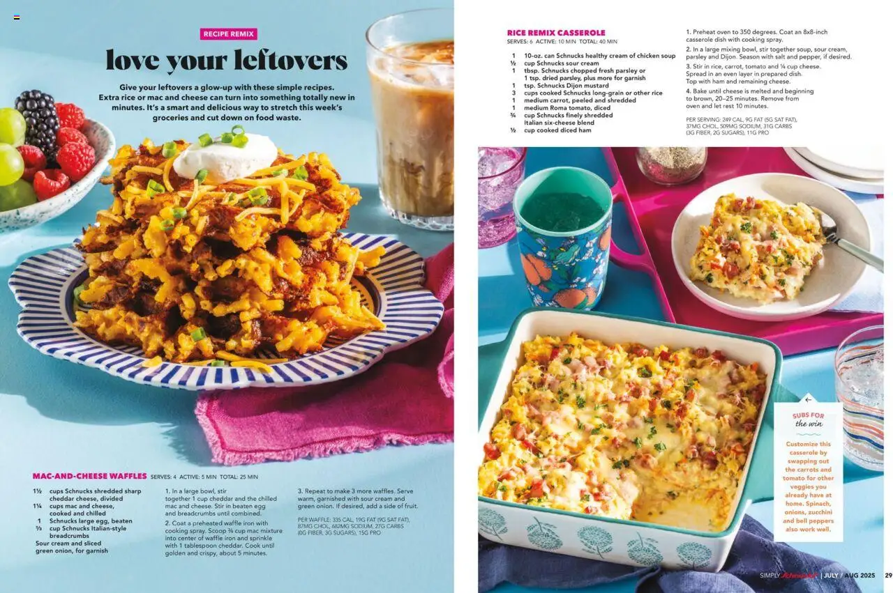 Schnucks Monthly Ad - valid from 01.07.2025 | Page: 16 | Products: Ham, Rice, Cream, Iron