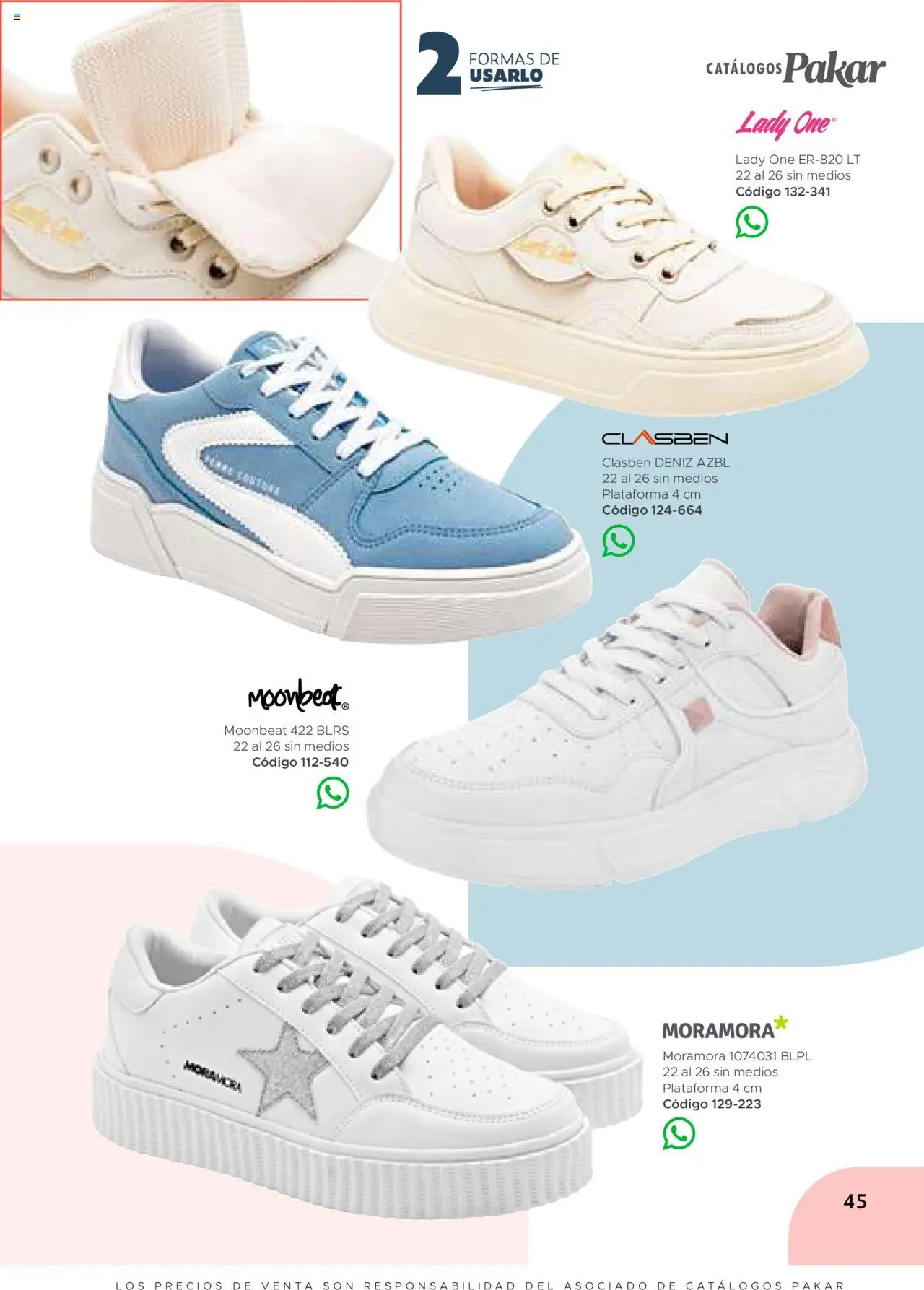 Nuevas ofertas de SC Pakar válidas en toda la República Mexicana desde el 24.07.2025. ¡Encuentra las mejores ofertas en SC Pakar - Catálogo Casual otoño / invierno! | Página: 45