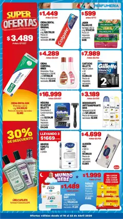Vista previa Makro Ofertas ALCANZA válido desde el 16.04.2026 | Página: 11 | Productos: Maquina de afeitar, Desodorante, Pañales, Crema