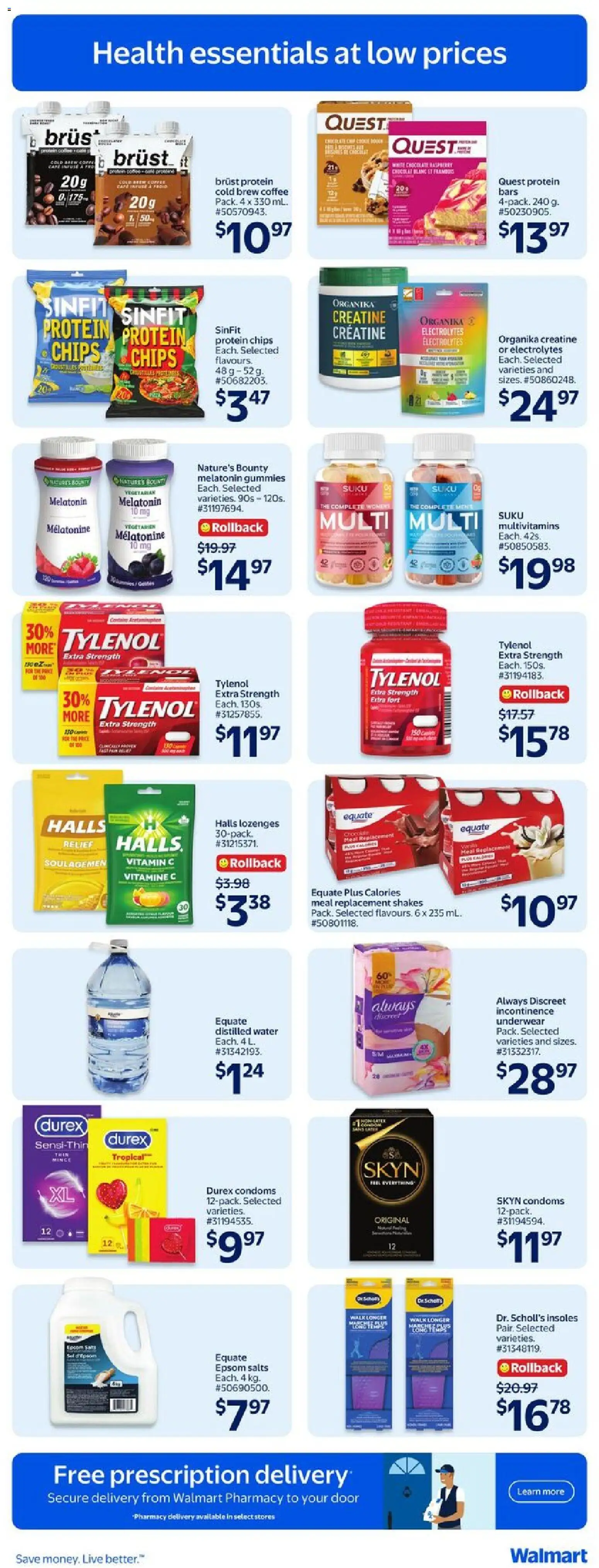 Walmart flyer valid from 23.04.2026 | Page: 16 | Products: Chips, Coffee, Underwear