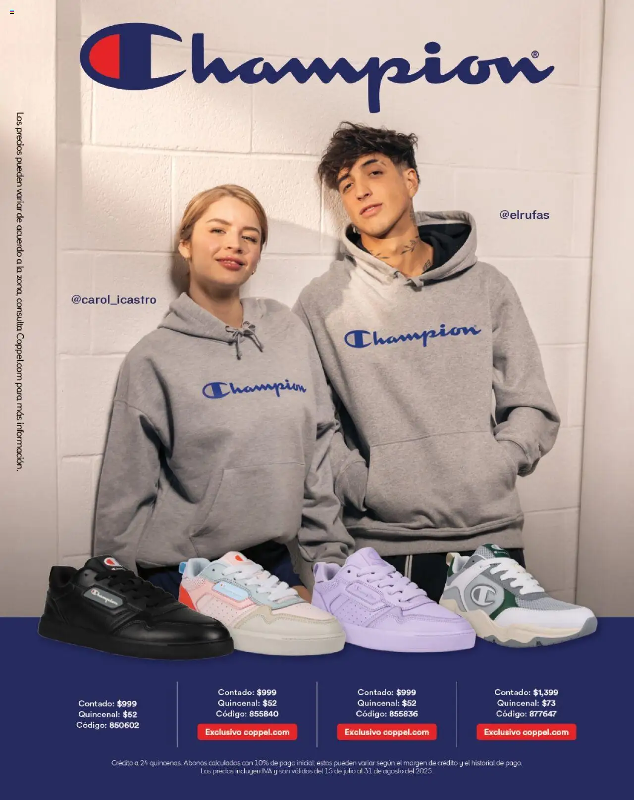 Nuevas ofertas de Coppel válidas en toda la República Mexicana desde el 01.07.2025. ¡Encuentra las mejores ofertas en Coppel catálogo Deportivo! | Página: 2